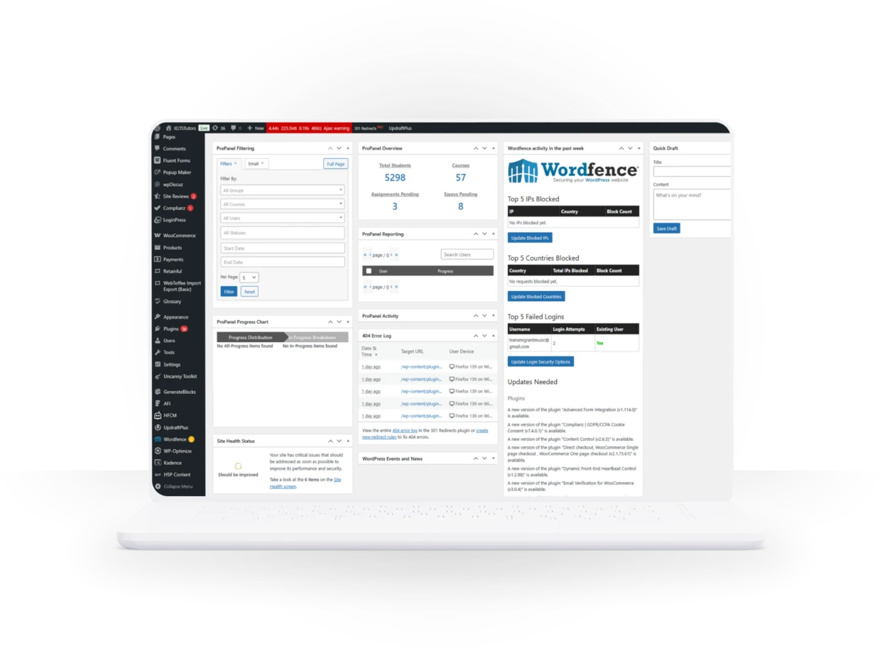Sam Morgan Studio - what i do - hero dashboard